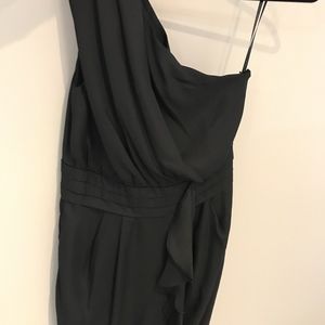 BCBG Generation One Shoulder Cocktail Dress